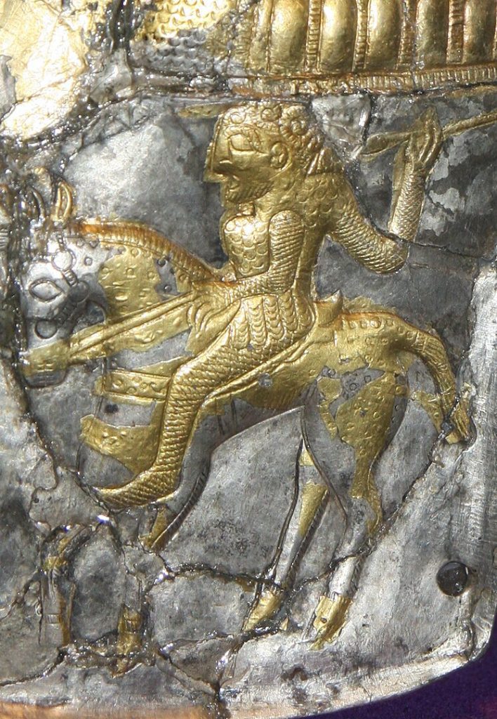 Aghighiol Helmet, a fine example of Dacian art.