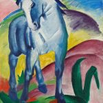 "Blue Horse 1," by Franz Marc.