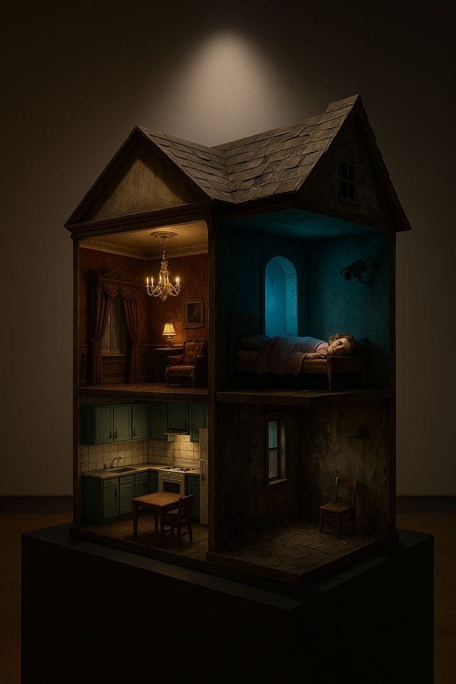 The dollhouse as art.