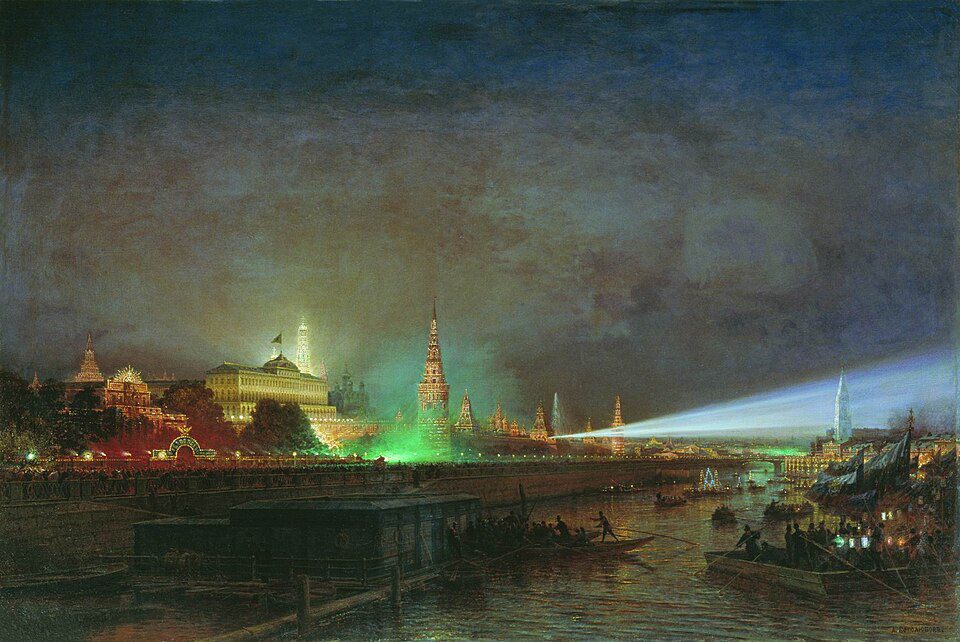 "Kremlin Illumination," by Alexy Bogolyubov.