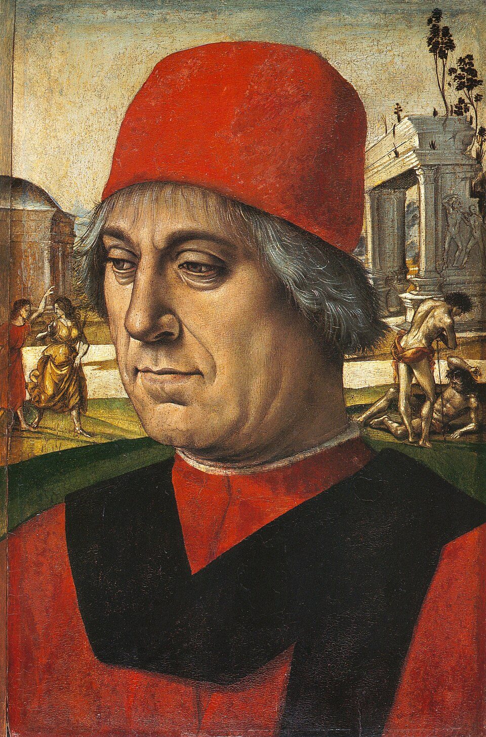 Inspiration: “Portrait of a Man” by Signorelli
