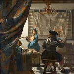 "The Art Of Painting," by Johannes Vermeer.