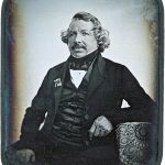 Daguerreotype Of Louis Daguerre by Jean-Baptiste Sabatier-Blot.
