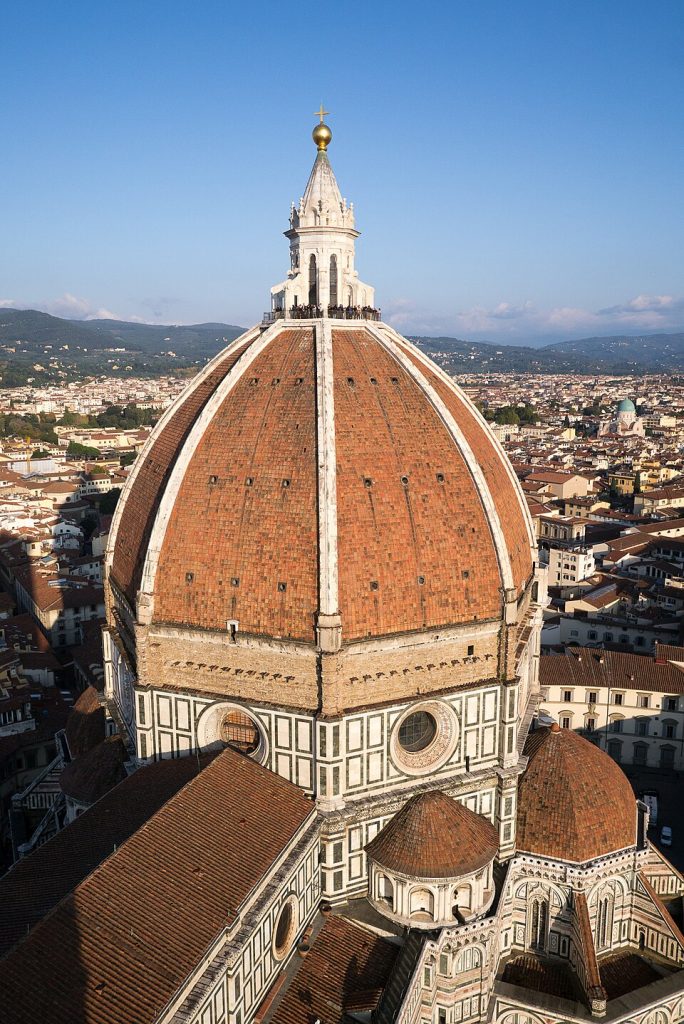 The Florence Cathedral, by Brunelleschi.