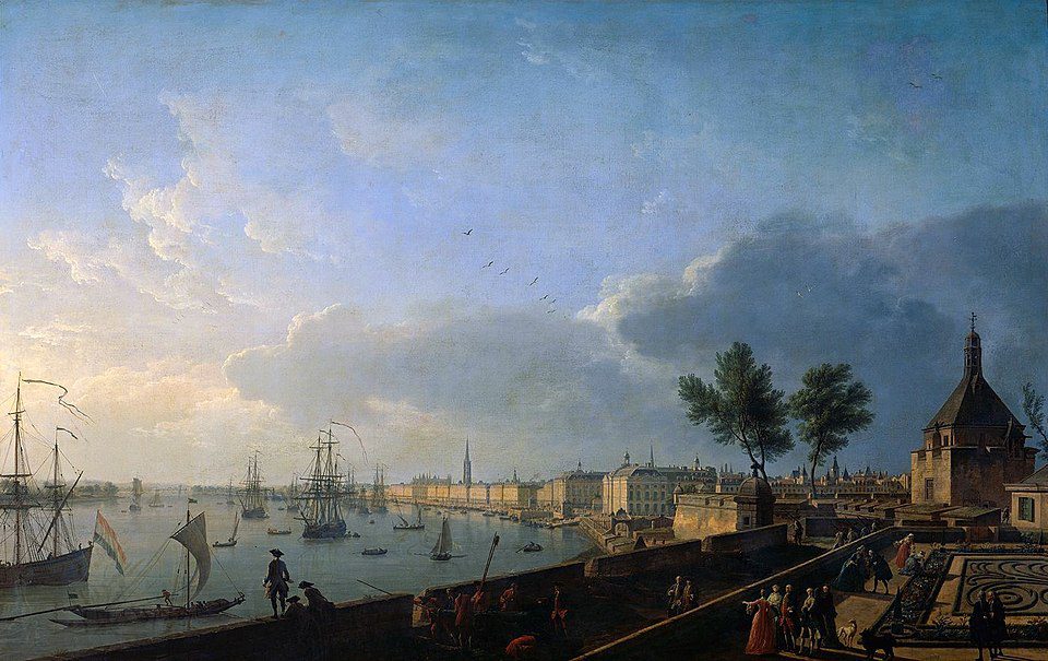 Port of the Moon section of Bayeaux, 1759.