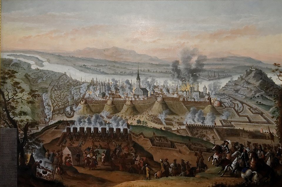 "Retaking Of Buda From The Ottoman Empire," by Frans Geffels. 1686.