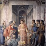 "Saint Lawrence Distributing Alms," by Fra Angelico.