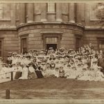 Students at Slade School of Fine Art, 1905.