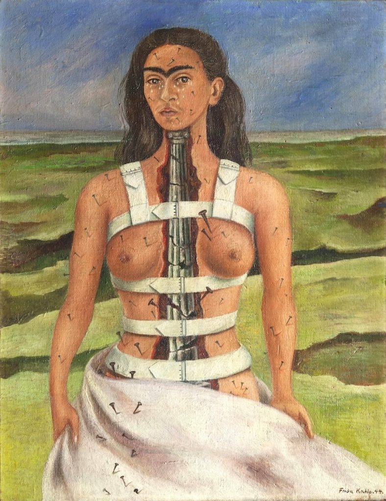 "The Broken Column," by Frida Kahlo.