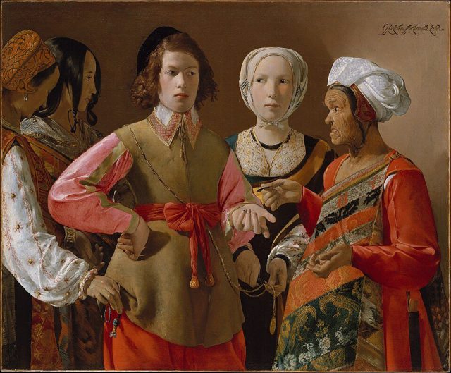 Inspiration: “The Fortune Teller,” by Georges de la Tour