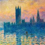 "The Houses Of Parliament, Sunset," by Claude Monet. 1903.