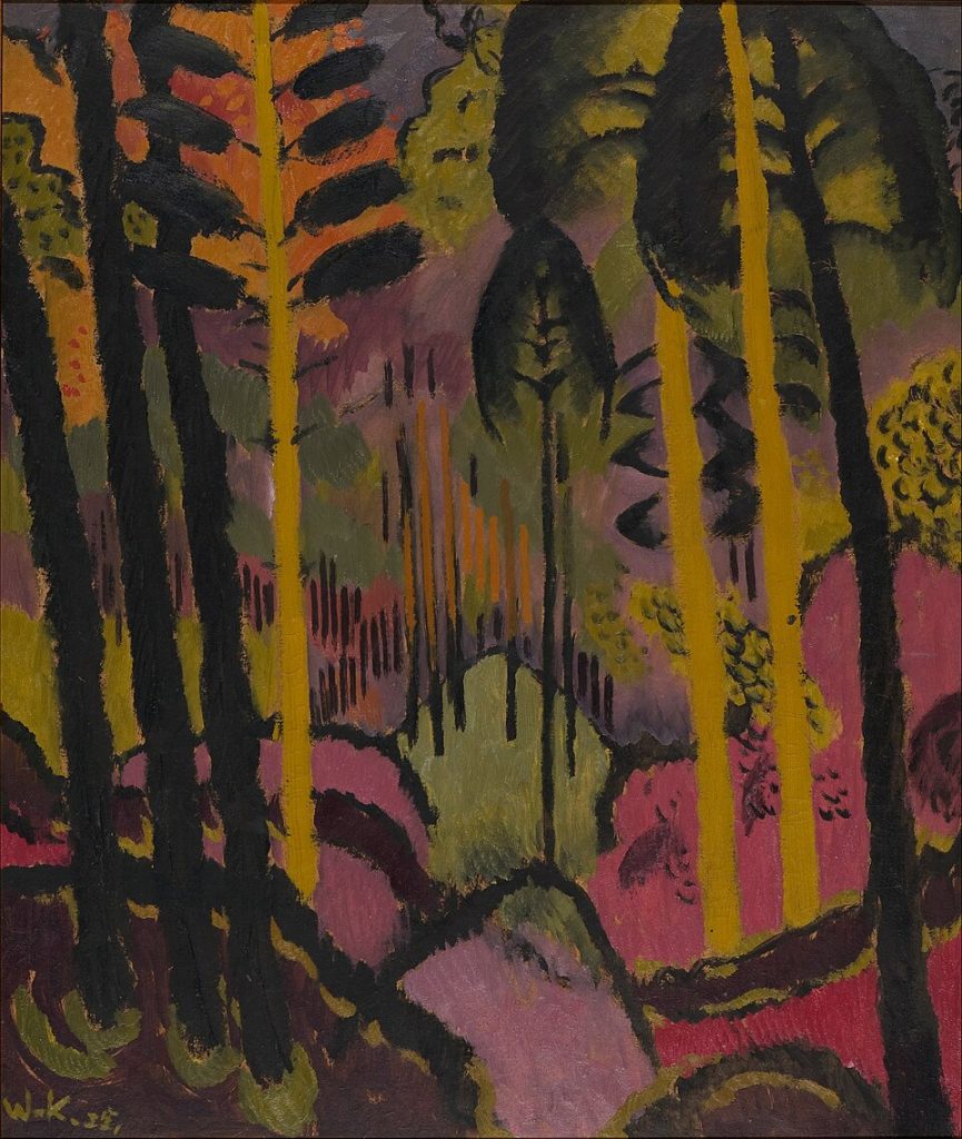 "Trunks And Foliage," by Johans Valters.