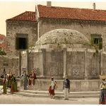 The Big Onofrio Fountain in Dubrovnik, Croatia.