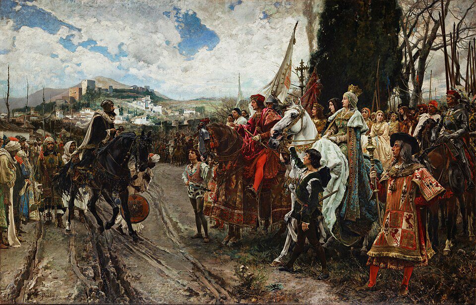 "The Surrender OF Granada," by F. Padilla.