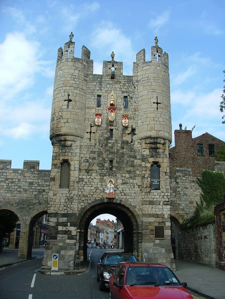 Micklegate Bar, York, England.