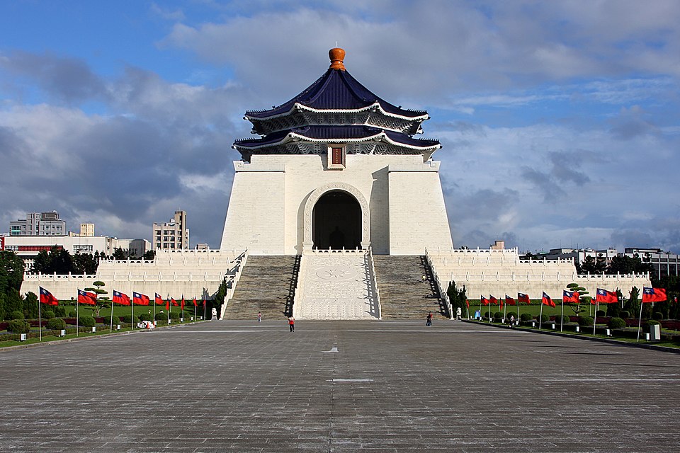 National Chiang Kai-Shek Memorial, Taipei, Taiwan.