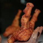 Possible neolithic tattoo marks on pre-Cucuteni clay figure from Romania.