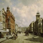 "Queen Street," by Jacques Carabain. c. 1889