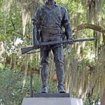 Spanish-American War memorial statue, Savannah, Georgia.