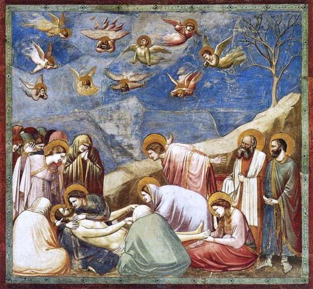 "The Lamentation," by Giotto.