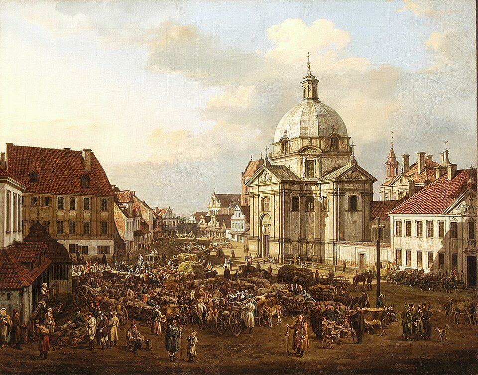 "Warsaw New Town," by Bernardo Bellotto.
