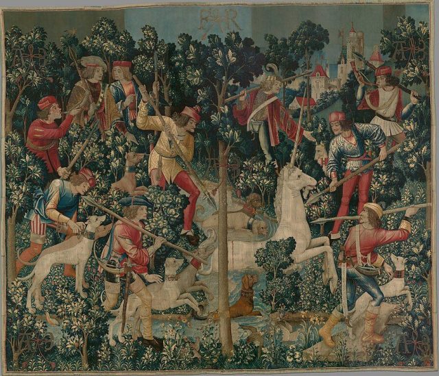 "The Unicorn Is Attacked."