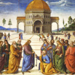 "Delivery Of The Keys," by Pietro Perugino, in the Sistine Chapel.