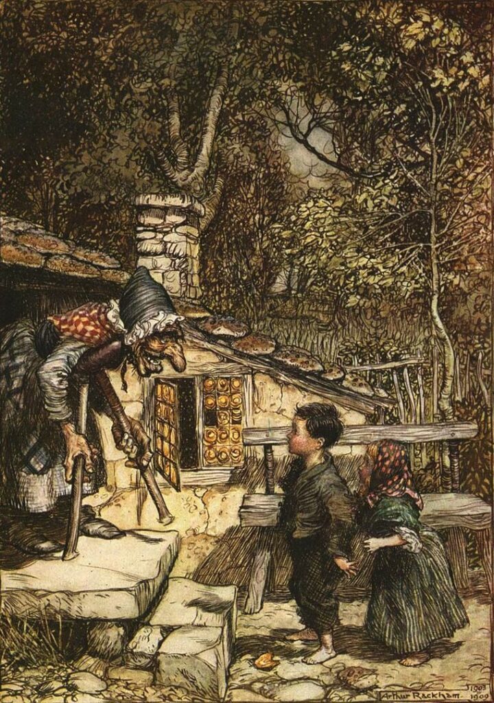 "Hansel And Gretel," by Arthur Rackham.