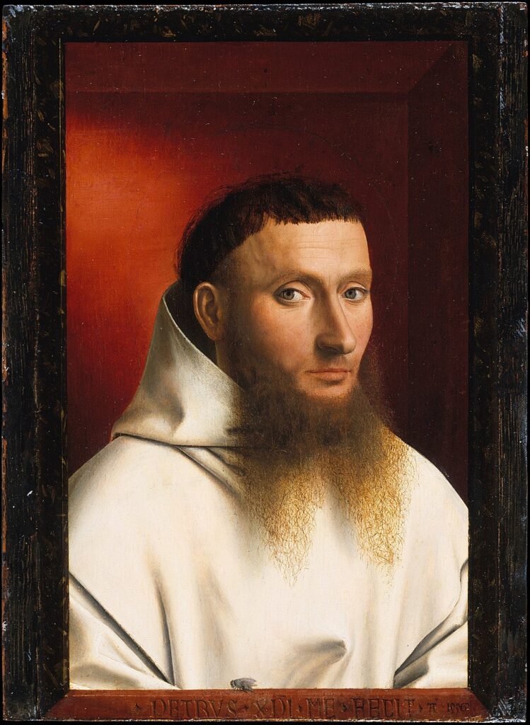 "Petrus Christus," portrait of a Carthusian.