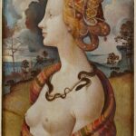 "Portrait Of A Woman," by Piero di Cosimo, believed to be Simonetta Vespucci.