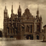 St. Anne Church in Vilnius, Lithuania.