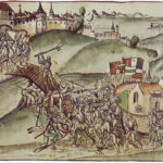 Scene from the Old Zurich War, by Werner schodoler.