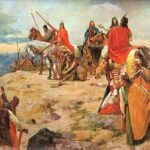 "The Croats' Arrival At The Adriatic Sea," by Oton Ivekovic, 1905.