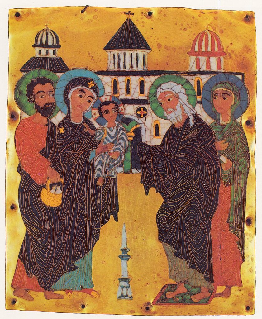 "The Presentation Of Jesus At The Temple," c. 1150.