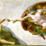 "The Creation Of Adam," by Michelangelo. Sistine Chapel.