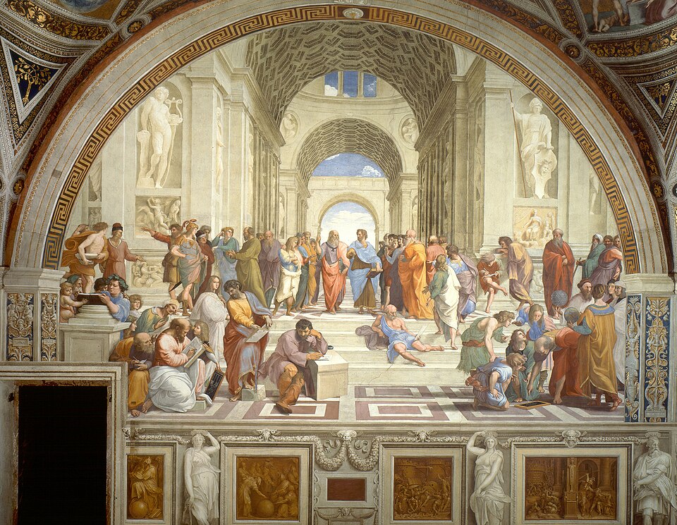 "The School Of Athens," by Raphael.