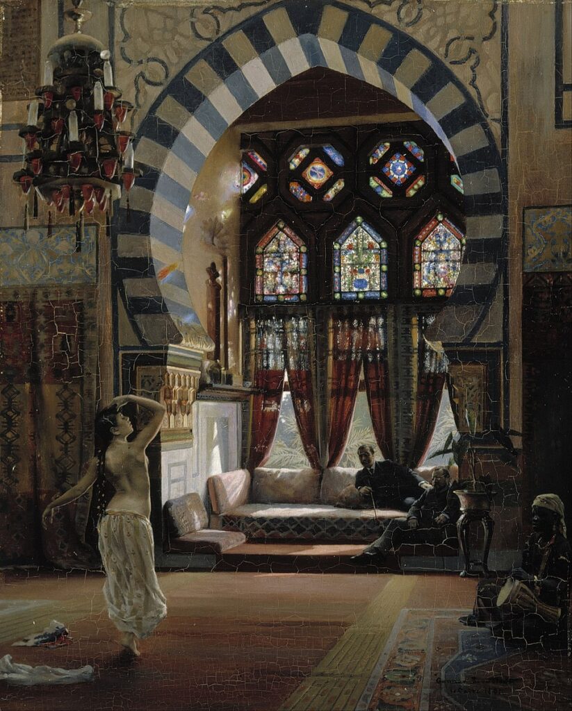 "Almée, An Egyptian Dancer," by Gunnar Berndtson.