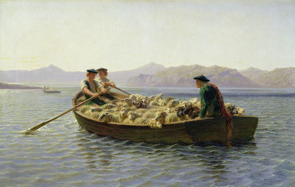 "Changement De Paturages Rosa," by Rosa Bonheur.