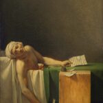 "Death Of Marat," by Jacques-Louis David.