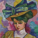 "Femme Au Chapeau," by Jean Metzinger.