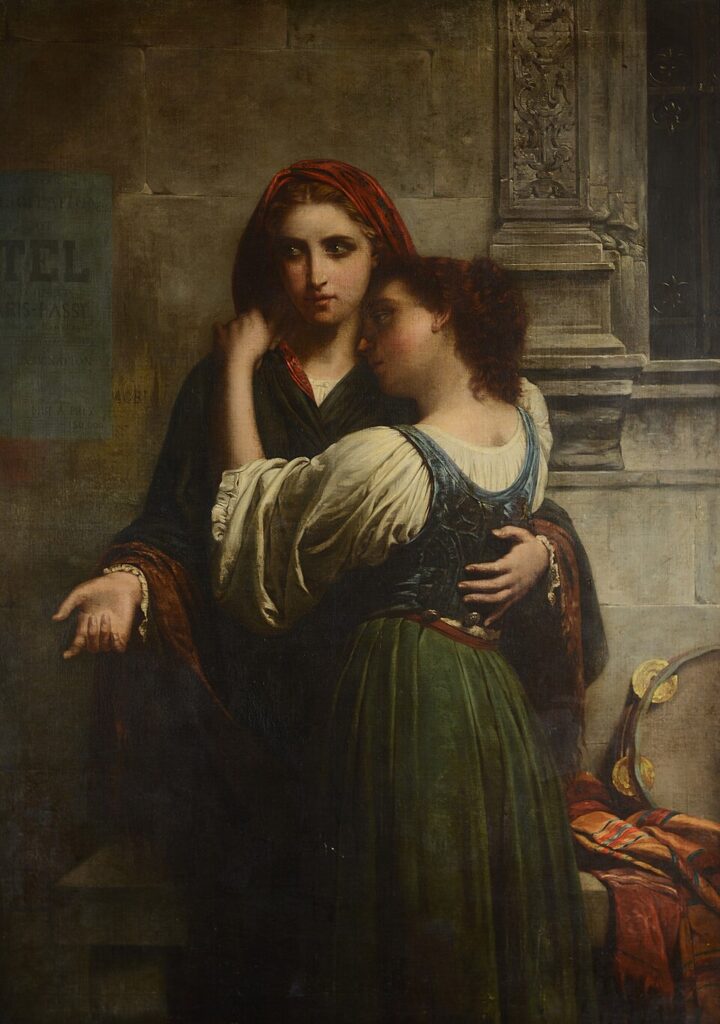 "Juenes Musiciens De Rue," by Pierre-Auguste Cot.