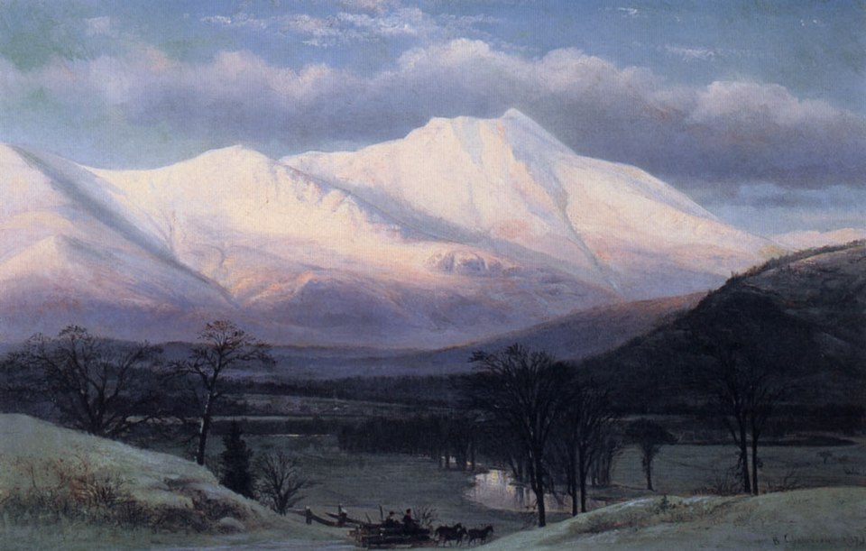 "Moat Mountain From North Conway," by Benjamin Champney.