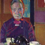 "Mrs. Mounter At The Breakfast Table," by Harold Gilman.