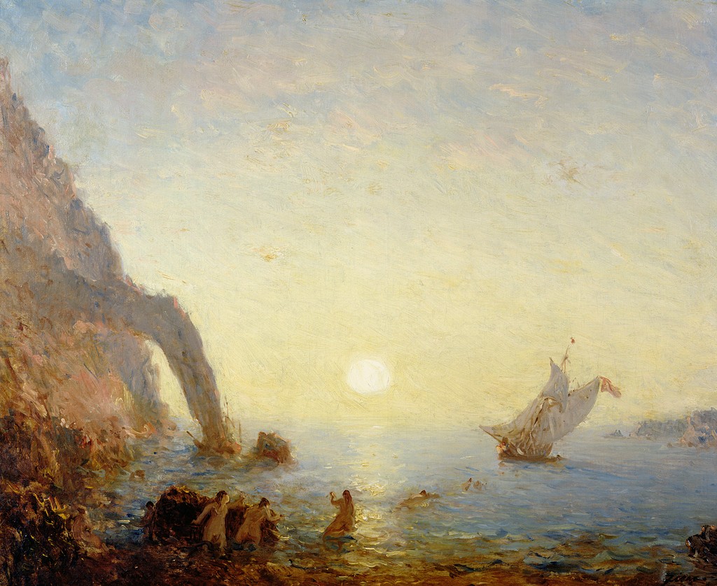 "The Call Of The Sirens," by Félix Ziem.