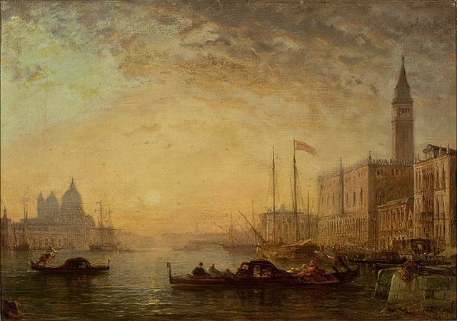 "The Grand Canal In Venice," by Félix Ziem.