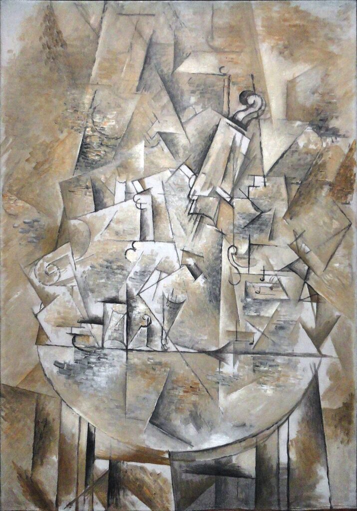"The Pedestal Table," by Georges Braque.
