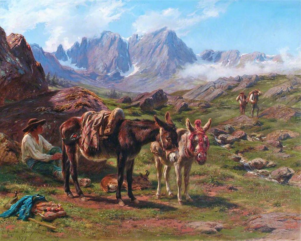 "The Pyrenees," by Rosa Bonheur.