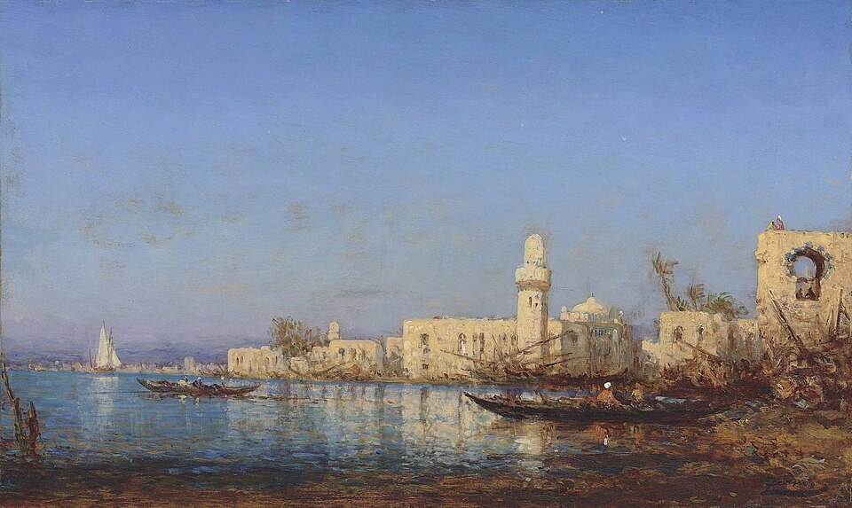 "Tripoli D'Afrique," by Félix Ziem.