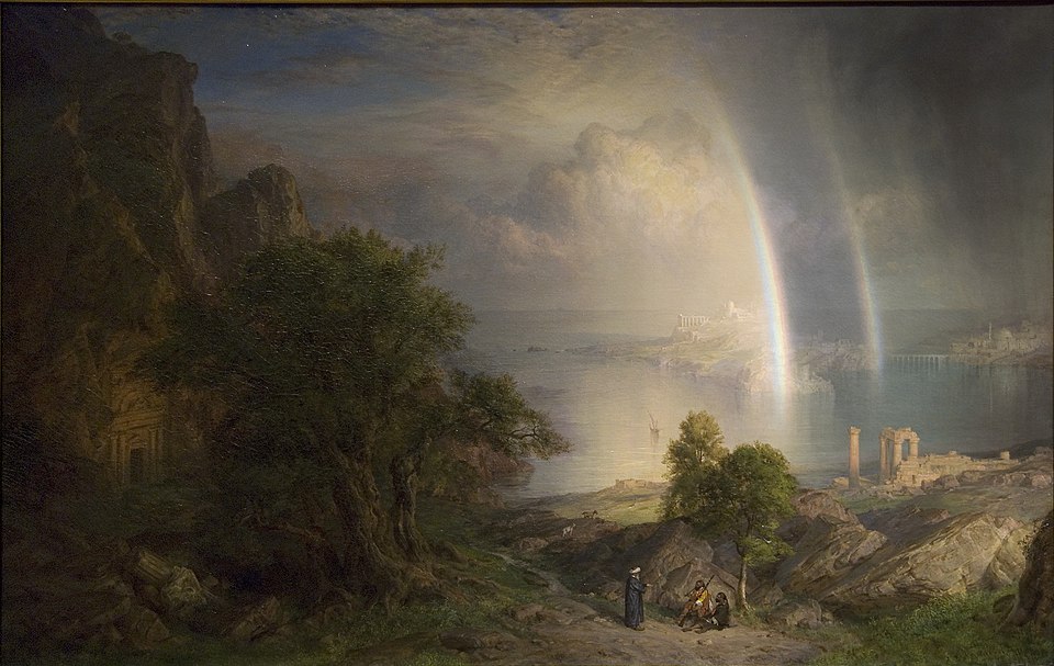 "Aegean Sea," by Frederic Edwin Church.