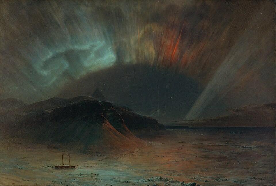 "Aurora Borealis," by Frederic Edwin Church.